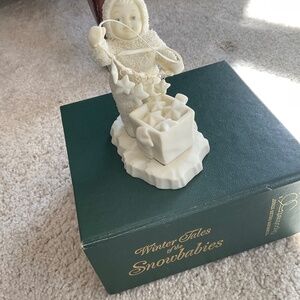 Department 56 Snowbabies “Stringing Fallen Stars” figurine with original box